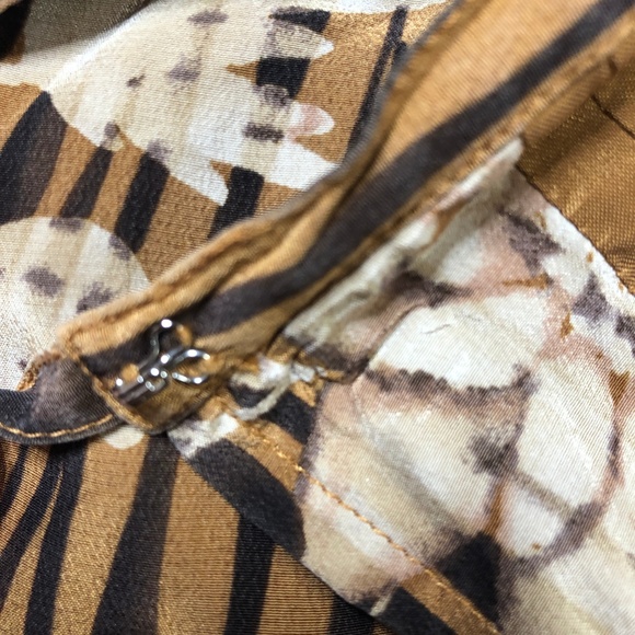 ๐Saks Fifth Ave Real Clothes Silk Wrap Skirt๐ - Picture 6 of 8